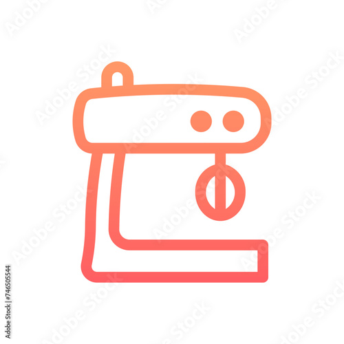 Mixer Gradient Linear Style