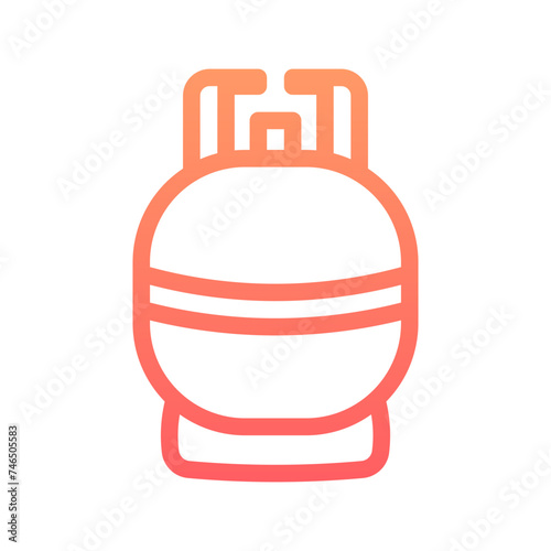 Gas Gradient Linear Style