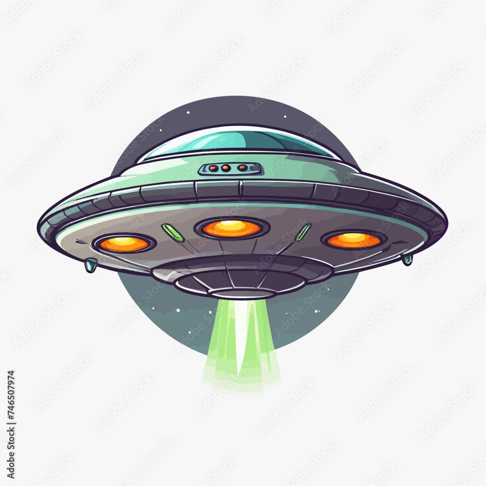 Ufo Cartoon Design Very Cool Ufo Cartoon Design Very Cool