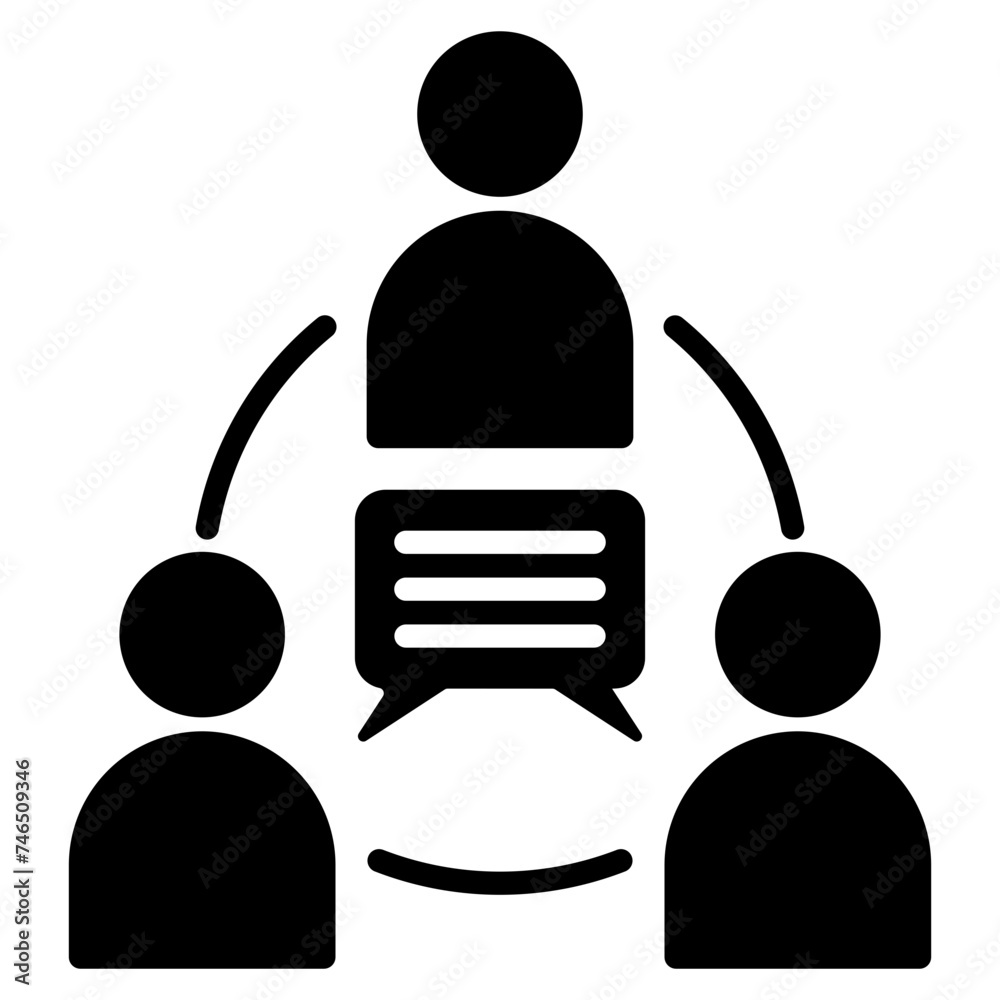 Fototapeta premium Group Icon