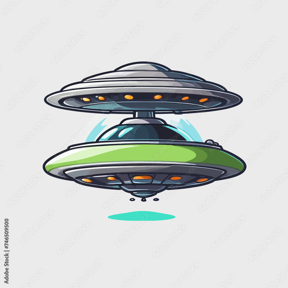 Ufo Cartoon Design Very Cool Ufo Cartoon Design Very Cool