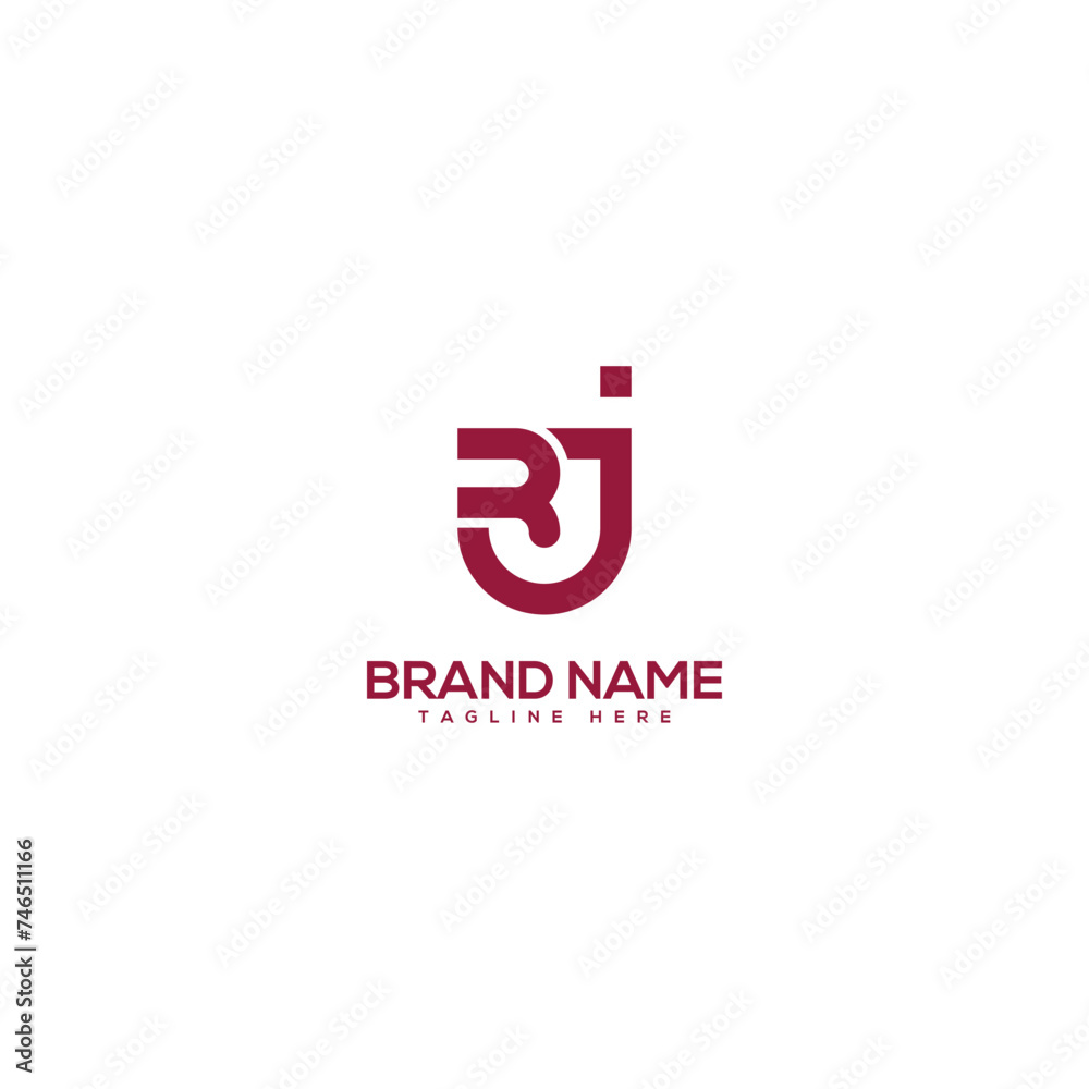 Modern creative letter RJ JR logo design vector element. Initials business logo. Modern creative letter RJ JR logo design vector element. Initials business logo.