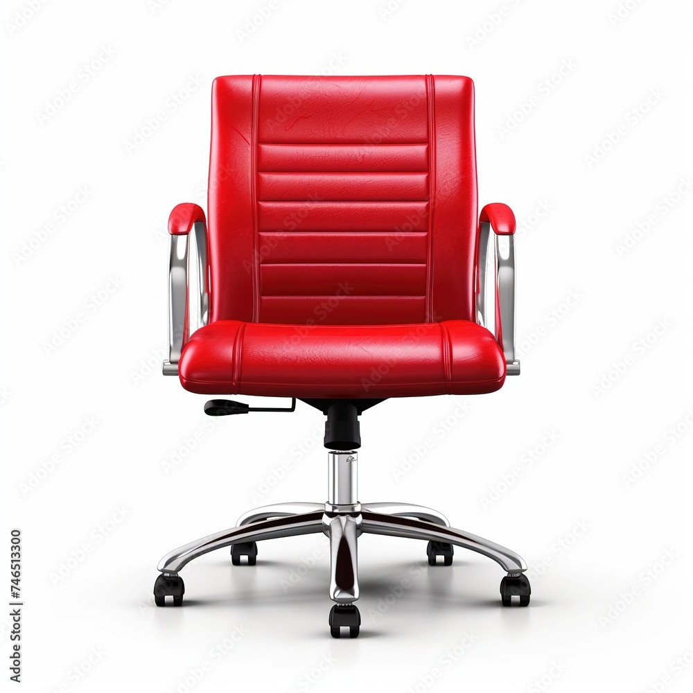 Fototapeta premium Office chair red