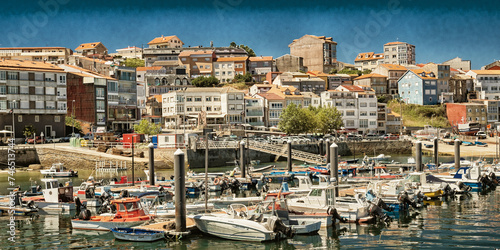 Fishing Port, Fisterra, Costa da Morte, La Coruña, Galicia, Spain, Europe photo