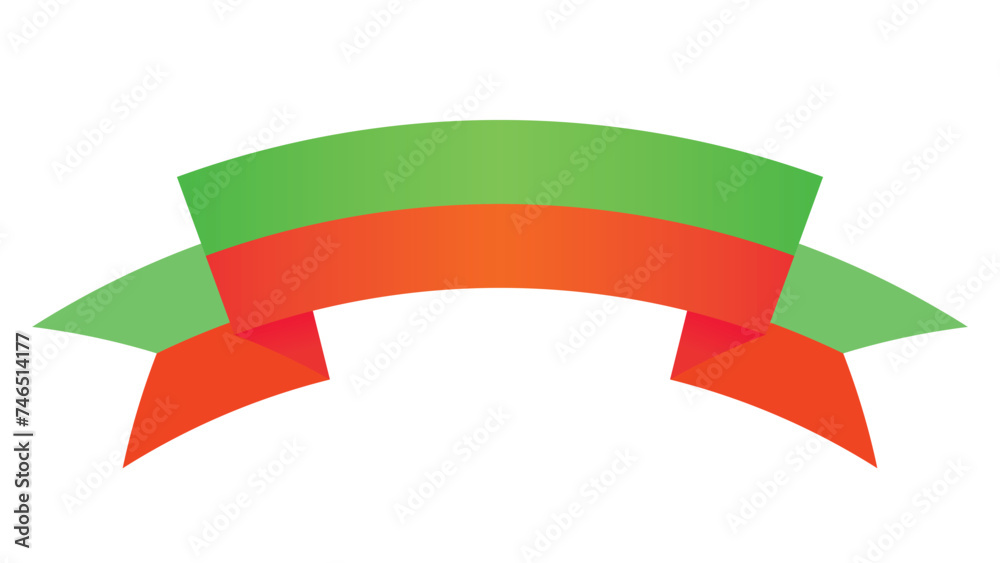 ribbon red, ribbon green, ribbon green and red