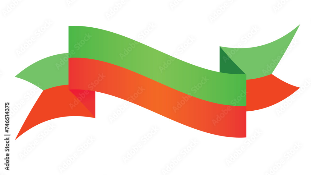 ribbon red, ribbon green, ribbon green and red ribbon red, ribbon green, ribbon green and red