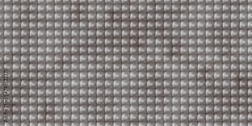 Mat texture for yoga, aerobics and pilates exercises. Pimpled soft seamless pattern of polymer air material. Vector illustration with gradient mesh and blending modes.