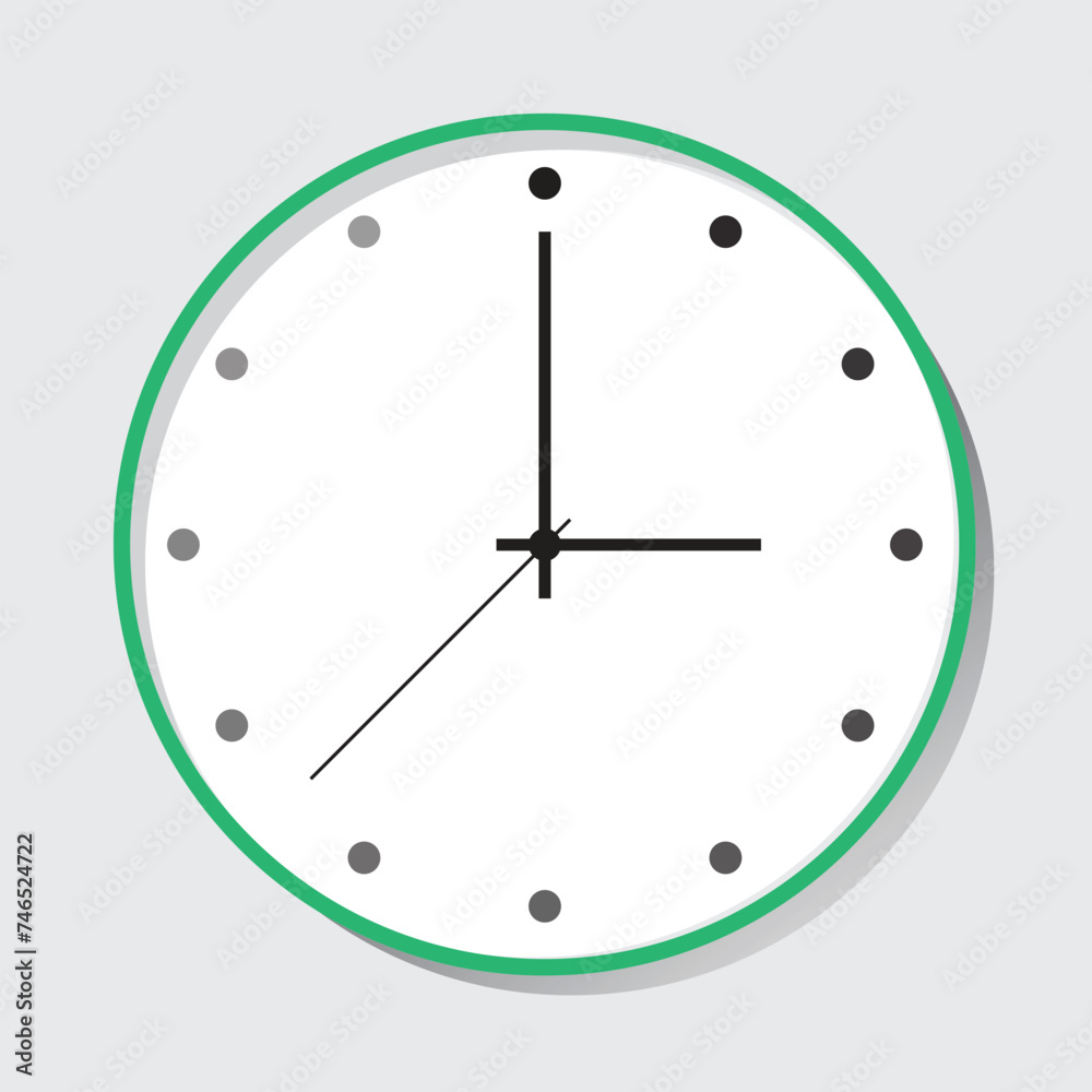 Clock vector design template free download Clock vector design template free download