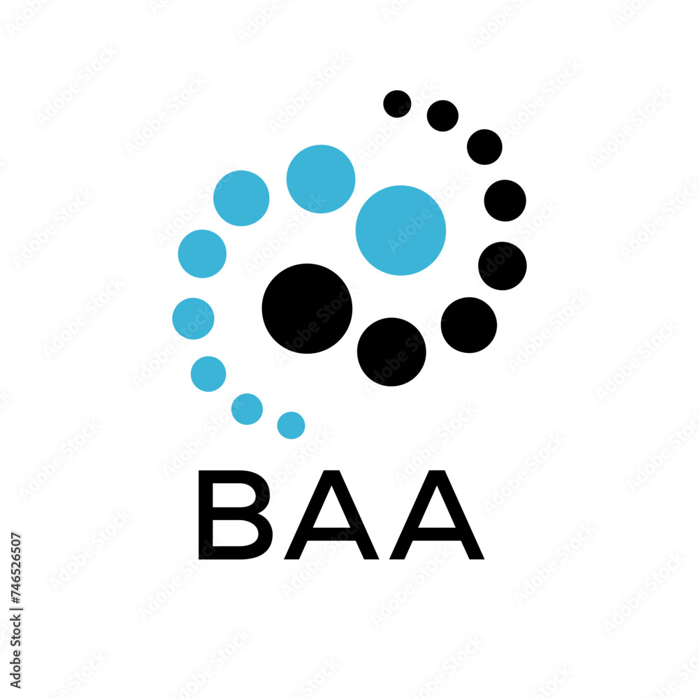 BAA Letter logo design template vector. BAA Business abstract connection vector logo. BAA icon circle logotype.
BAA Letter logo design template vector. BAA Business abstract connection vector logo. BAA icon circle logotype.