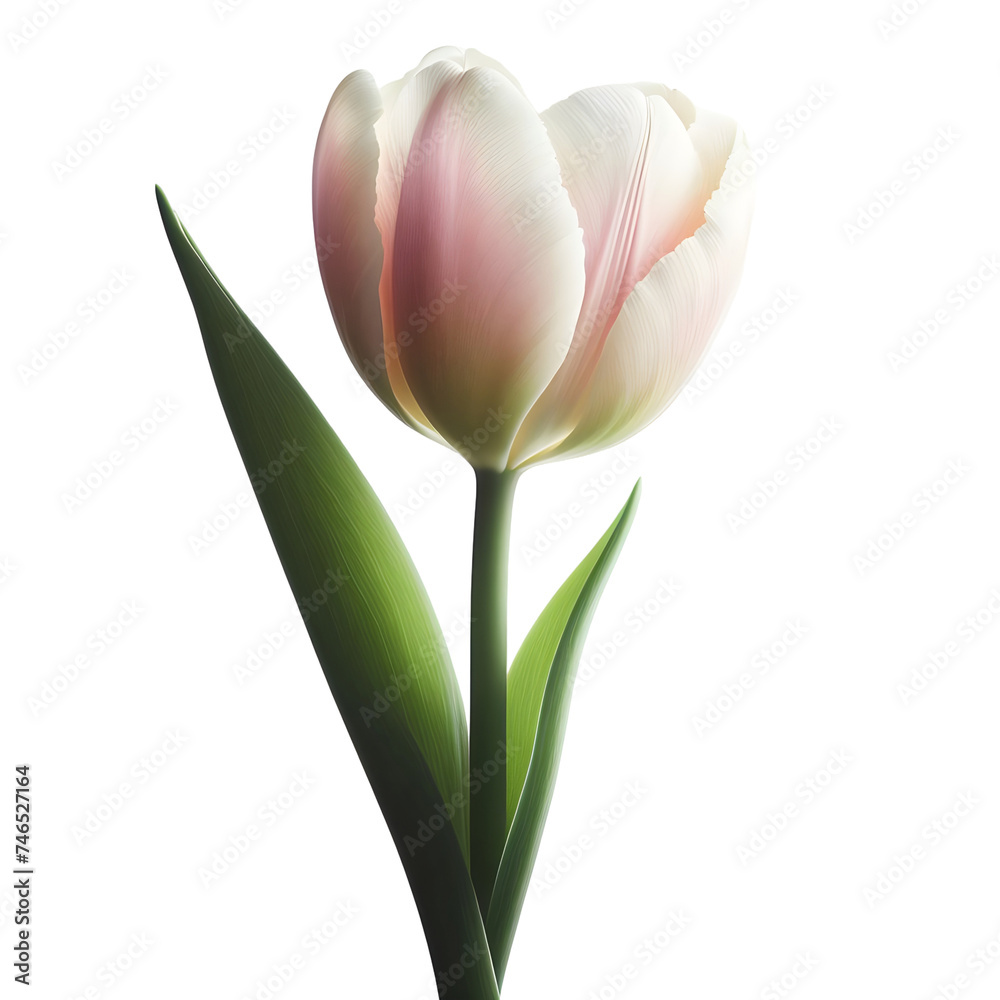 Pink Parrot Tulip in Bloom Pink Parrot Tulip in Bloom