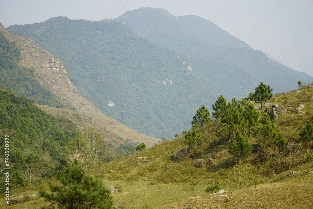 Fototapeta premium Tropical mountain landscape
