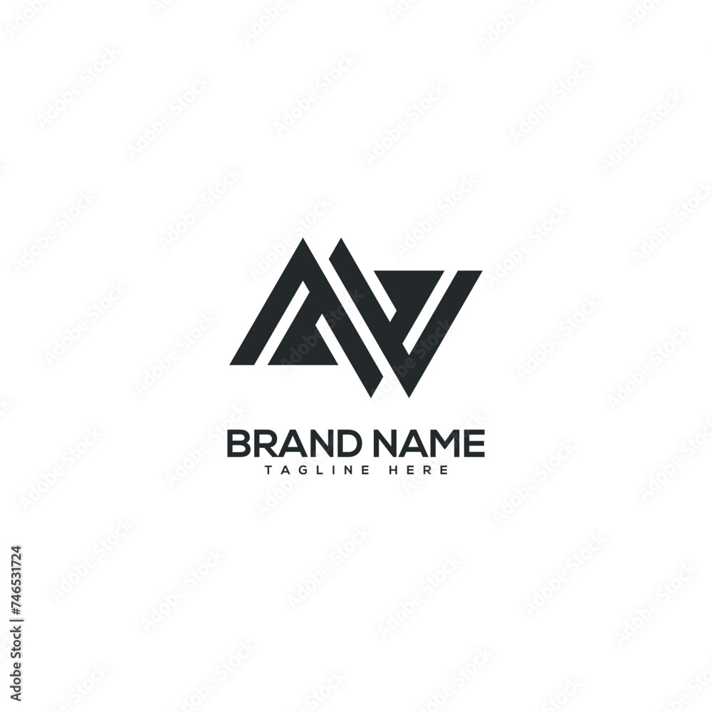 Alphabet MW WM letter logo design vector elements. Initials monogram icon. Alphabet MW WM letter logo design vector elements. Initials monogram icon.