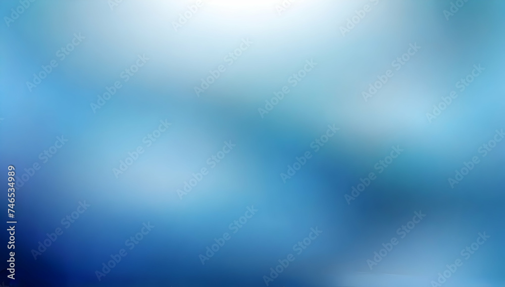 Light blue blurred pattern. Abstract illustration with gradient blur design.