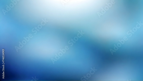 Abstract illustration with gradient blur design. Light blue and dark blue smart blurred pattern.