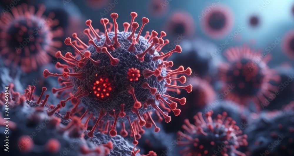  Viruses - Tiny but powerful, a close-up look at the unseen threat