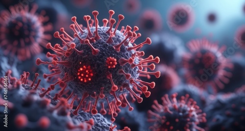  Viruses - Tiny but powerful, a close-up look at the unseen threat