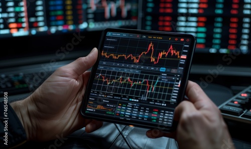 Analyzing Financial Markets on a Digital Tablet