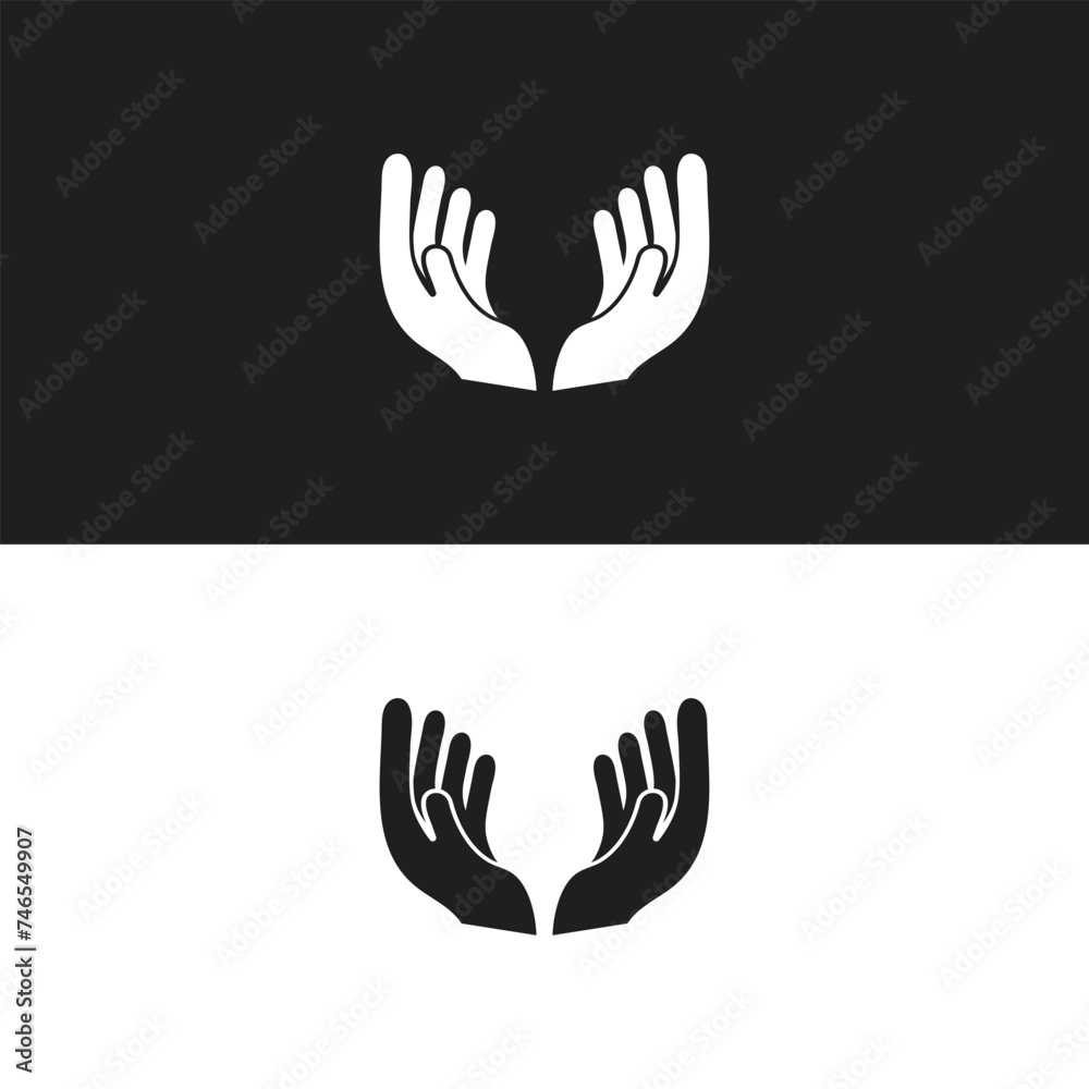Pray icon vector. Hands folded in prayer line icon. Outline hands folded in prayer vector icon. Designed for web and app design interfaces. - obrazy, fototapety, plakaty 