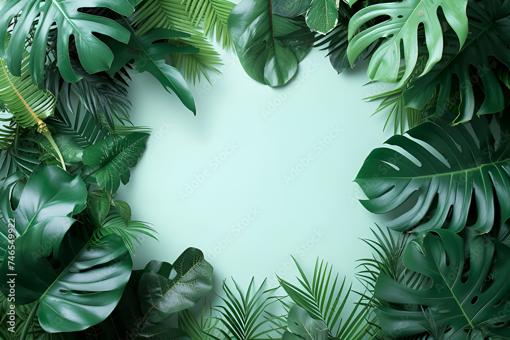 white square paper in the middle grass,A white box with a green leaf ...