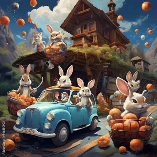 Road to Easter Joy: Bunny's Egg-Mobile Tour photo
