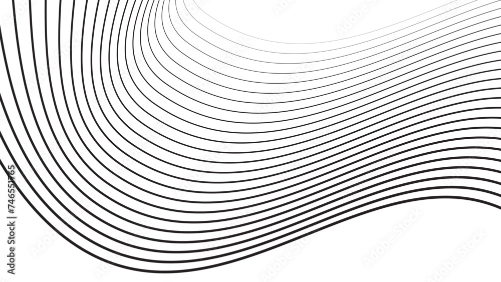 Line wave abstract stripes design wallpaper background vector image for backdrop or presentation Line wave abstract stripes design wallpaper background vector image for backdrop or presentation
