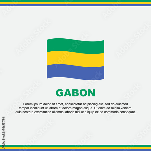 Gabon Flag Background Design Template. Gabon Independence Day Banner Social Media Post. Gabon Design Free Download Gabon Flag Background Design Template. Gabon Independence Day Banner Social Media Post. Gabon Design - GFXLoad