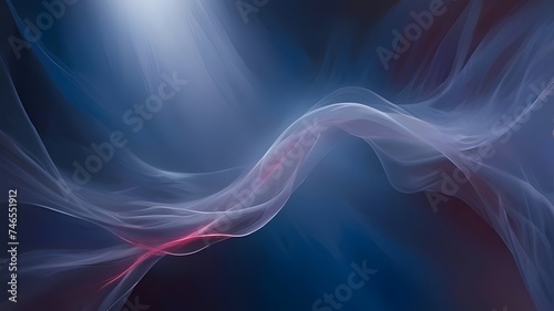 3-D , Abstract Background , Glowing ethereal wisps of light across pink canvas 