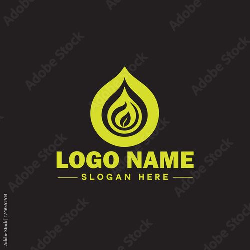  Environmental logo ecologic green nature farm business logo icon editable vector
