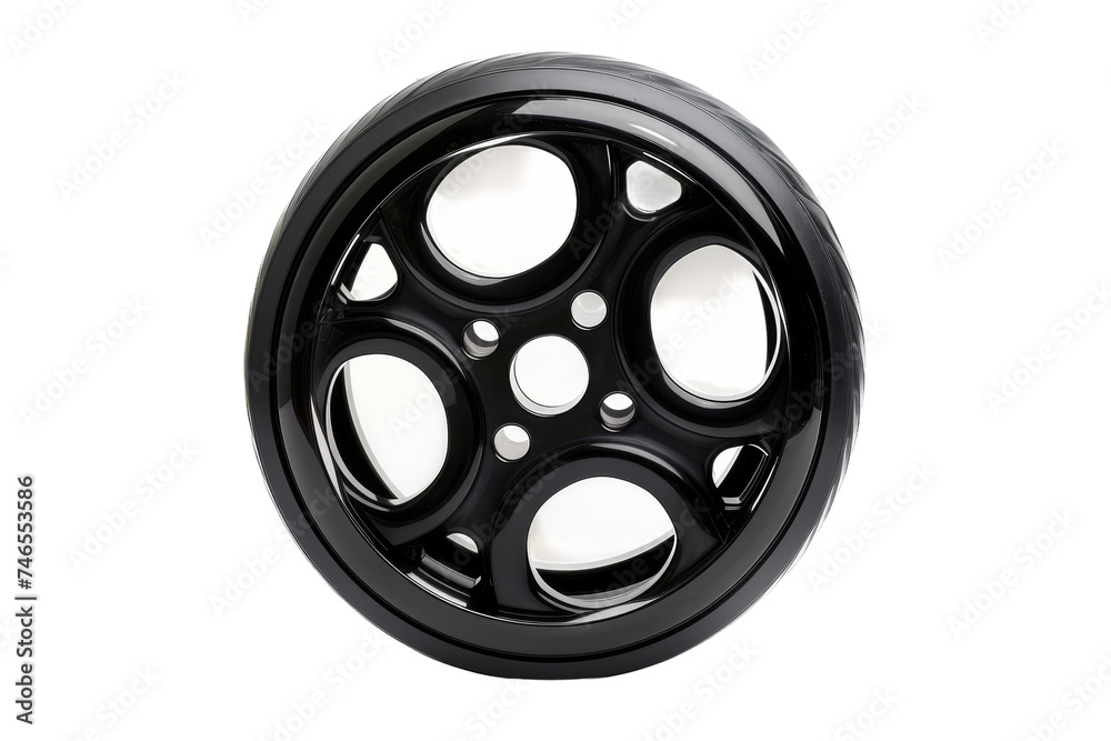 Ab roller wheel isolated on transparent background