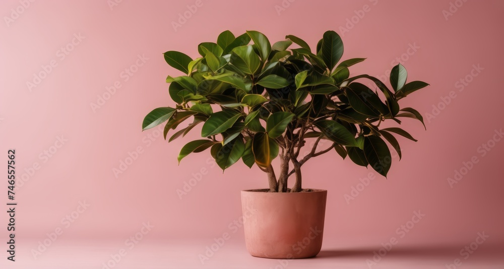 Bring a touch of nature indoors with this vibrant potted plant Bring a touch of nature indoors with this vibrant potted plant