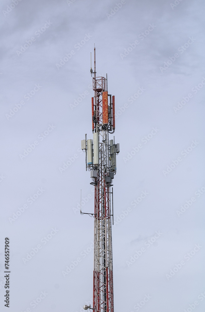 radio tower photographed during the day
​