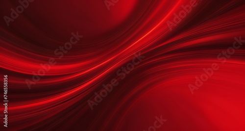  Vibrant Red Abstract Swirls