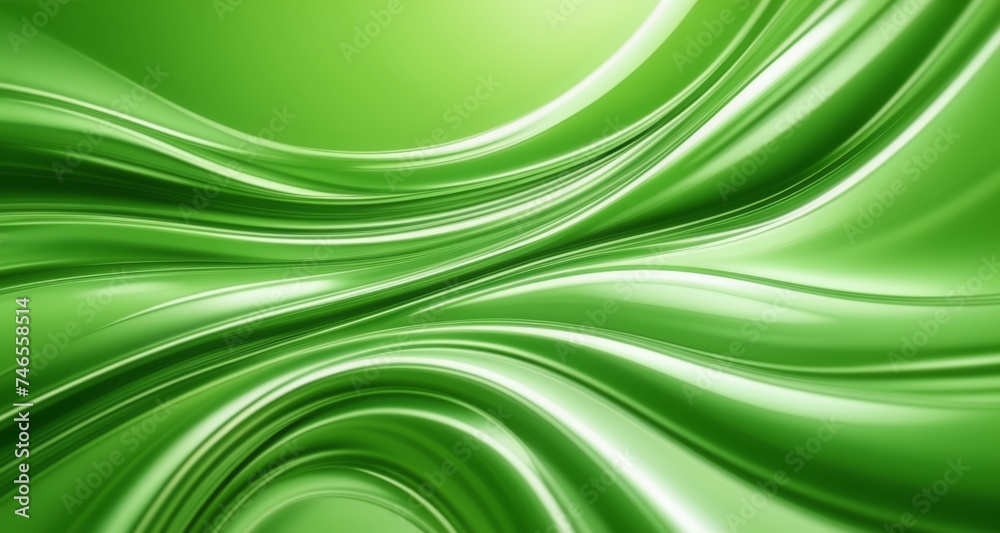 Vibrant green abstract swirls, perfect for a dynamic background Vibrant green abstract swirls, perfect for a dynamic background