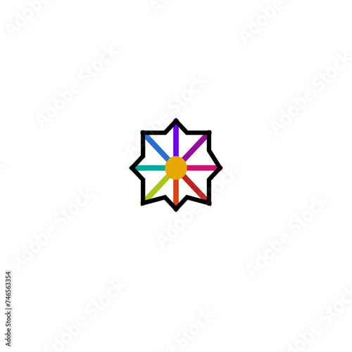 star shaped ornament