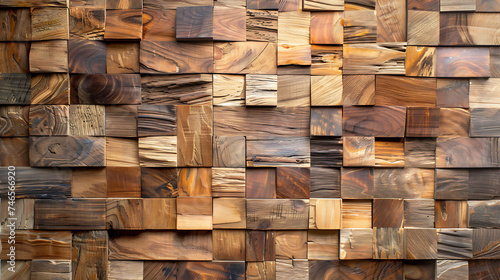 Wooden wall background texture surface.