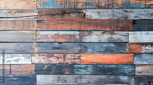 Wooden panels background texture surface.
