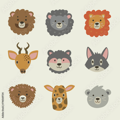 Collection_of_cute_wild_animals_illustrations