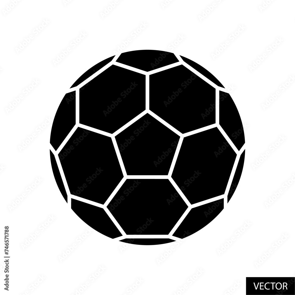 Football vector icon in glyph style design for website, app, UI, isolated on white background. Vector illustration. Football vector icon in glyph style design for website, app, UI, isolated on white background. Vector illustration.