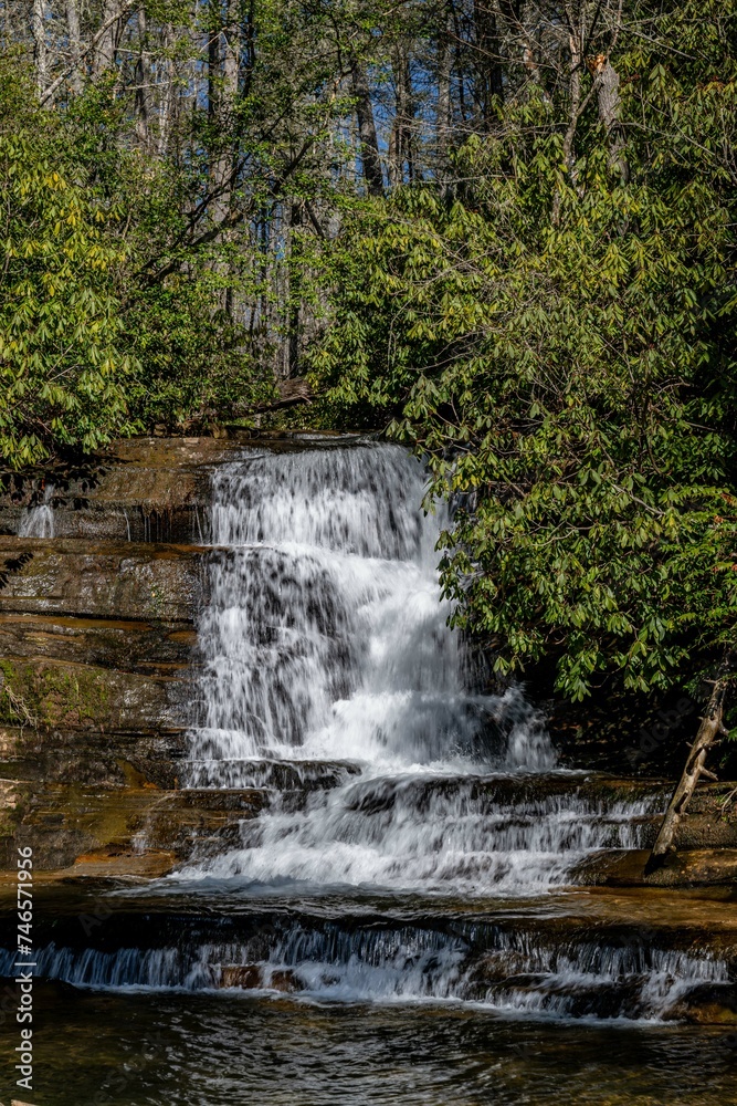 Naklejka premium stonewall falls