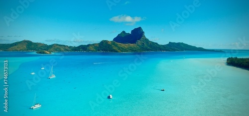 Lagon de Bora Bora