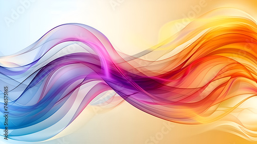 Colorful rainbow smoke ,flowing lines abstract background ,Abstract smoke ,Abstract waves of colored smoke ,colored smoke isolated on white background 