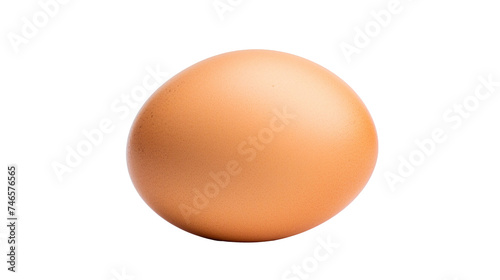 Single Chicken Egg with Transparent Background, Ideal for Cooking Ingredient Images, Fresh and Organic Farm Produce Concept