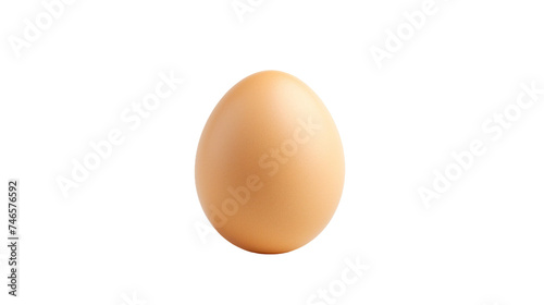 Single Chicken Egg with Transparent Background, Ideal for Cooking Ingredient Images, Fresh and Organic Farm Produce Concept