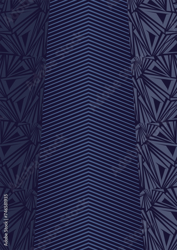 Canvas-taulu jersey sublime pattern