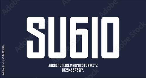 SUGIO FONT VECTOR DISPLAY UPPERCASE HIGH SANS SERIF