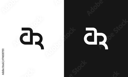 Minimal abstract creative beautiful A letter logo