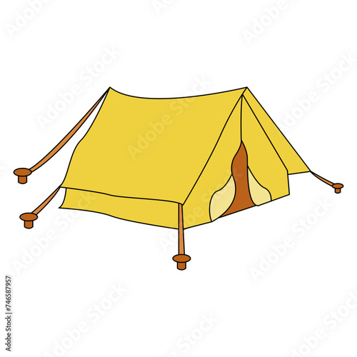 Camping Vector Element