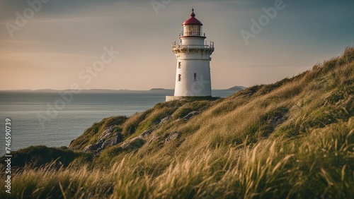 lighthouse on the coast the Baily lighthouse 