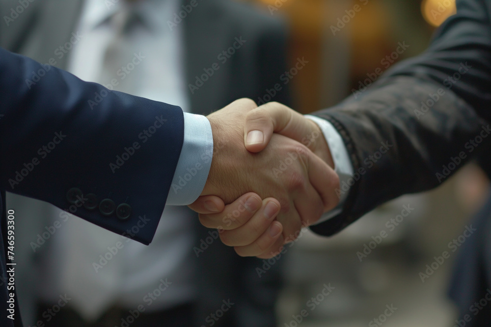 Group of business people shaking hands in a team meeting Group of business people shaking hands in a team meeting