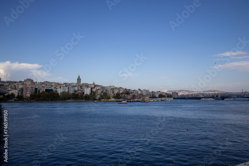 Istanbul Golden Horn View from Subway Station © Azad